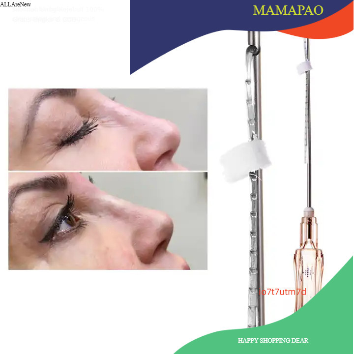 (MAMAPAO) made in korea benang minerva benang hidung  PCL&PDO  19g*60mm&19g*38mm/a pack  of 2benang