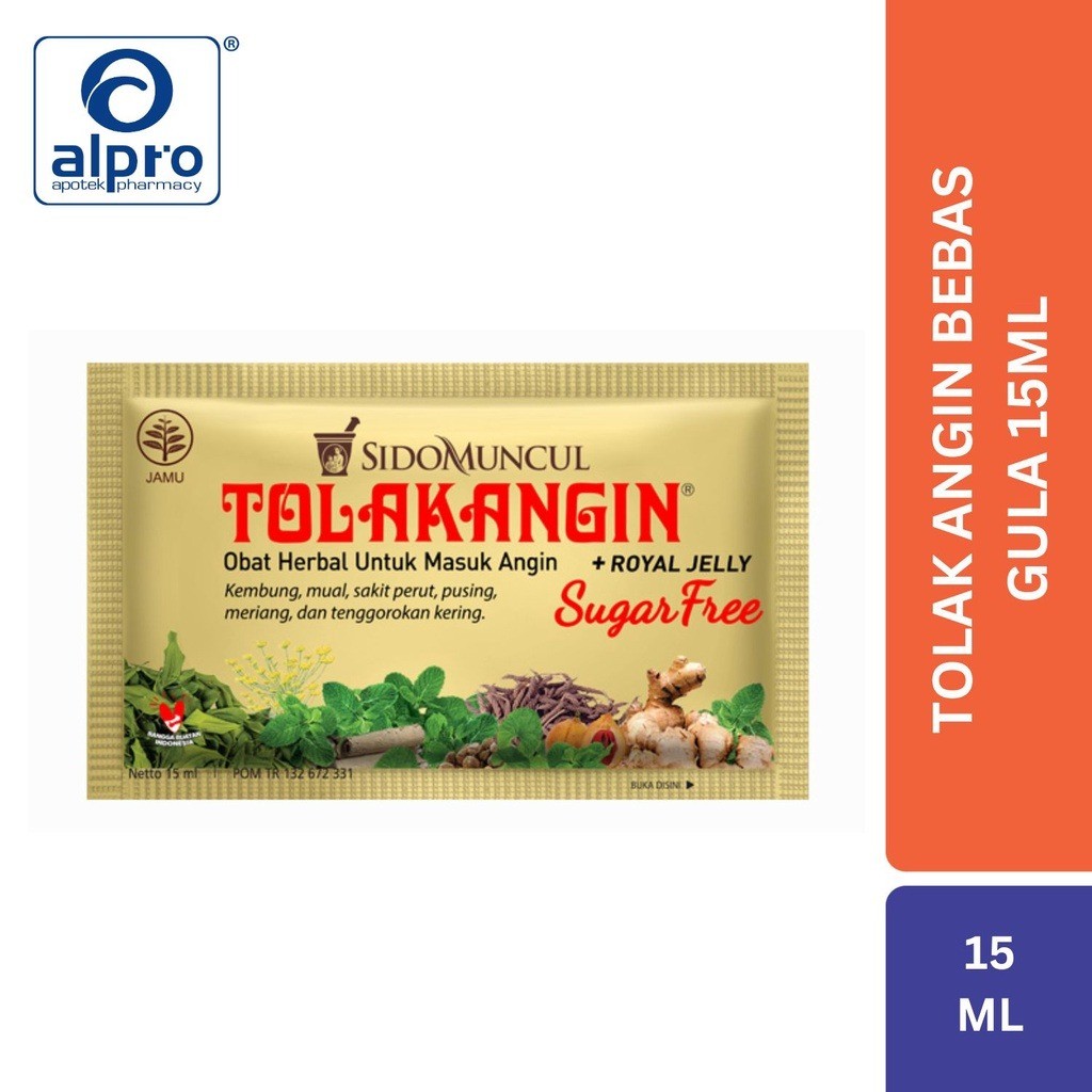 

TOLAK ANGIN BEBAS GULA 15ML