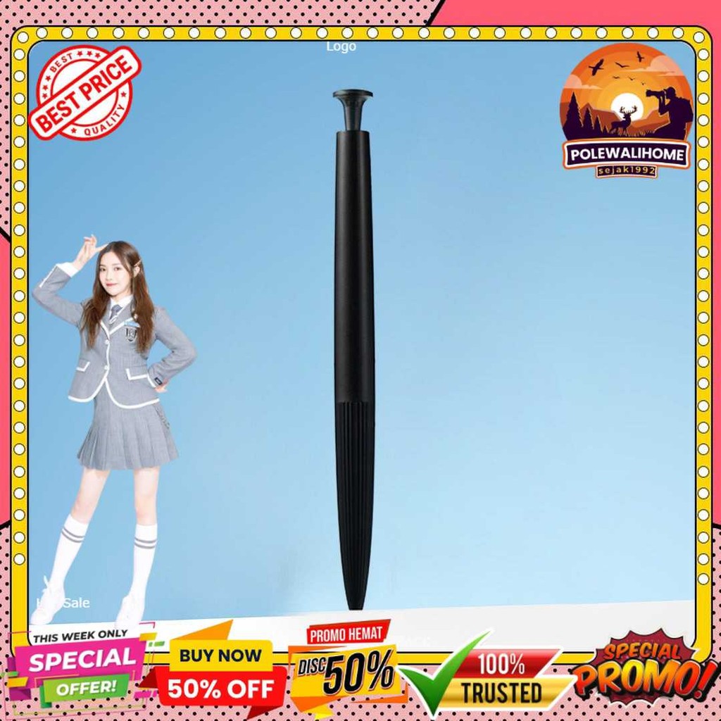 

Kaco Pena Pulpen Gel 0.45mm Dual Ballpoint Quick Dry Black Ink 1 PCS - K10
