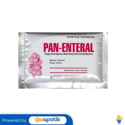 

Pan-Enteral 40 Gram Rasa Vanila Box 10 Sachet