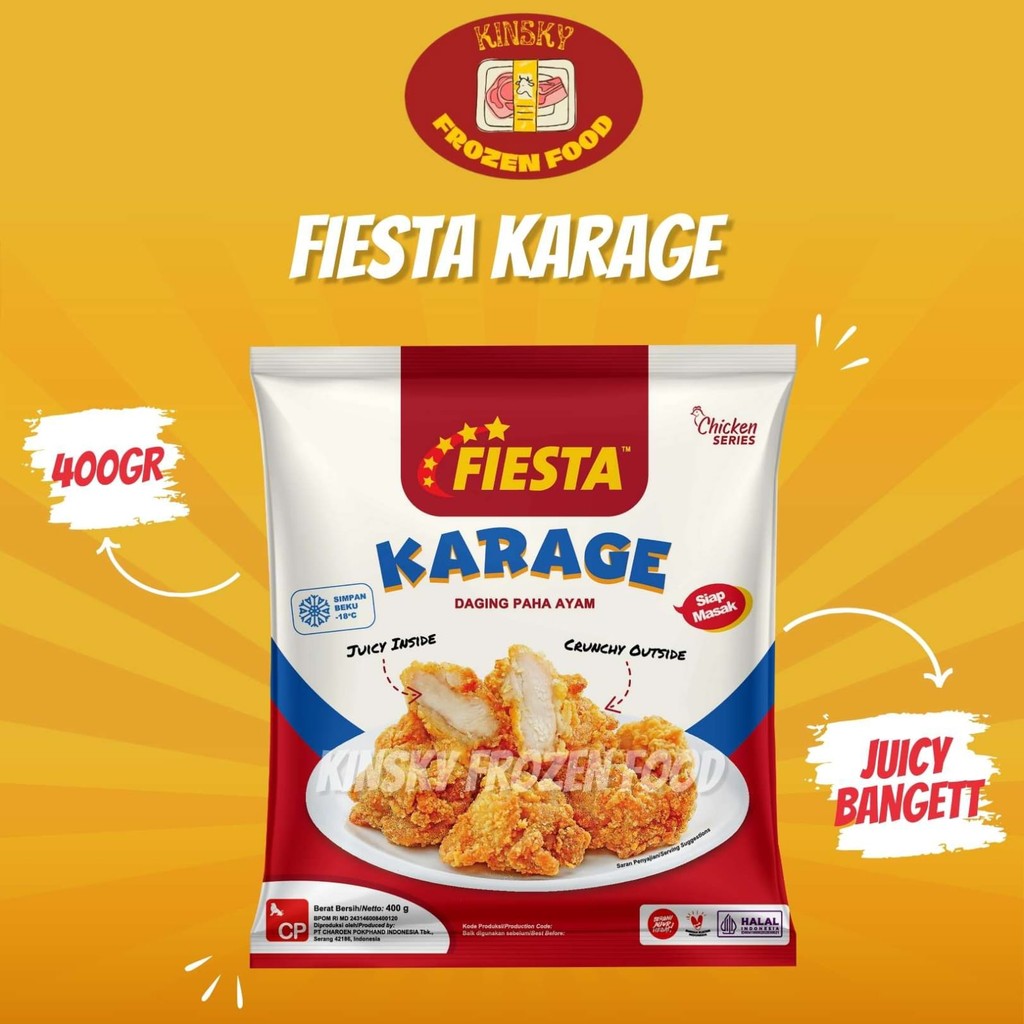 

FIESTA KARAGE 400GR/FIESTA KARAGE 400 GR