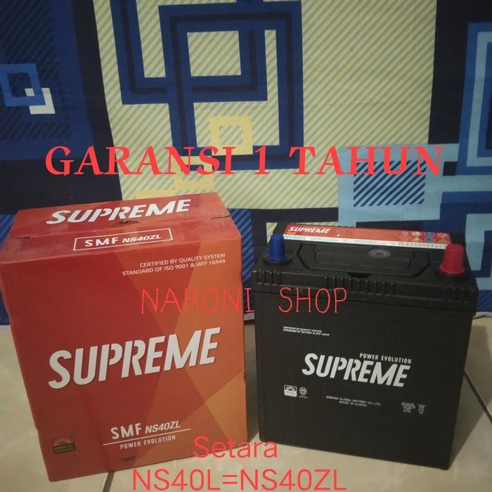 READY Aki NS40ZL SUPREME Agya Alya Ertiga Jazz Mobilio Sigra Cayla Brio