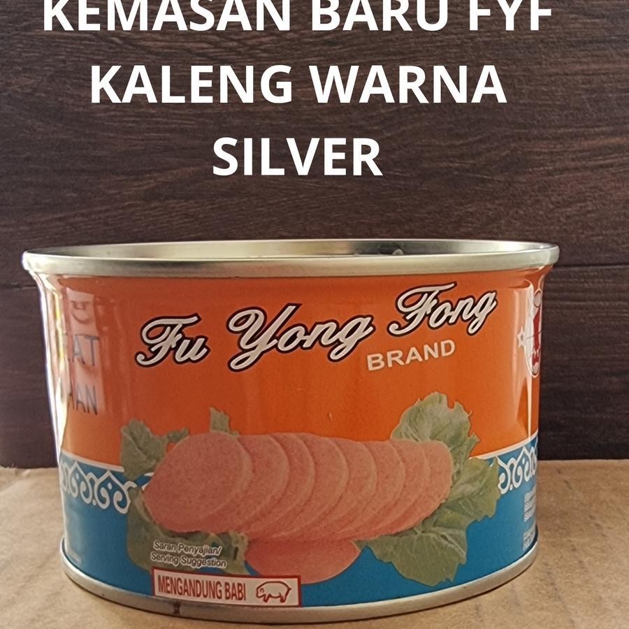 

HAM BABI FYF kemasan baru silver 397gram ,HAM FYF Non Halal