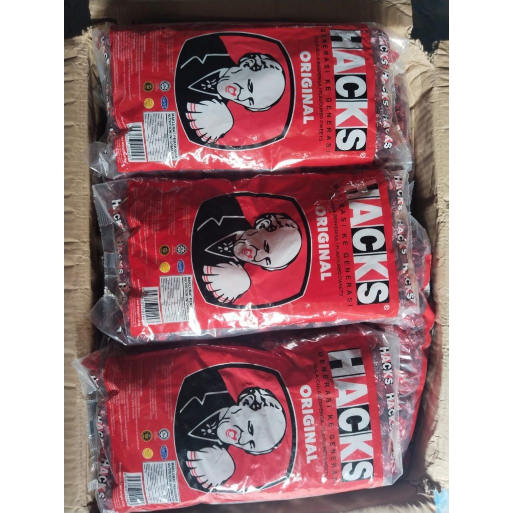 

Permen hacks original 1,8kg per dus