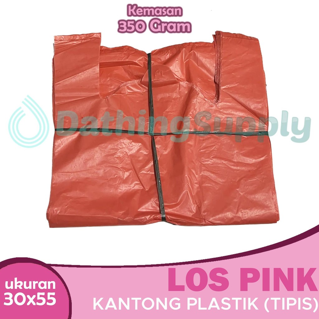 

Kantong Plastik Loss Pink Yuka Ukuran 350 Gram