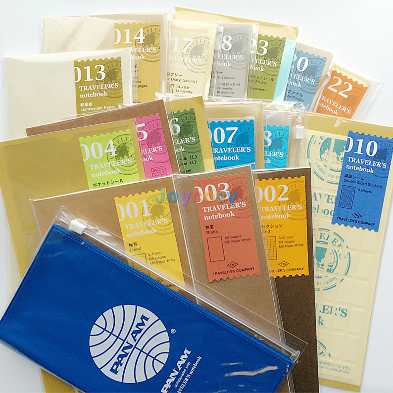 

Midori TN Traveler's Notebook Standard Size Refill, Especially for The Exquisite Traveler's Notebook, Free Combination