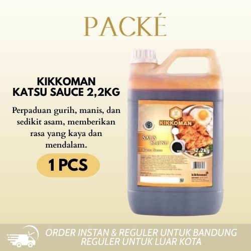 

Kikkoman Katsu Sauce / Saus Katsu 2.2 kg