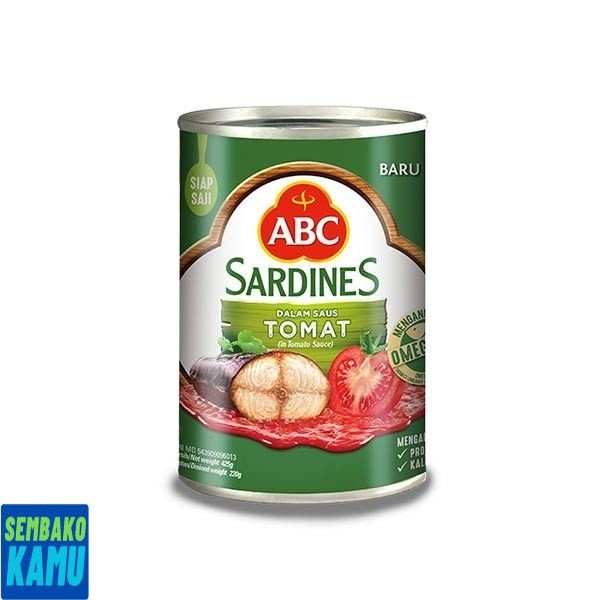 

ABC Sardines Tomato 425 gr - Sarden