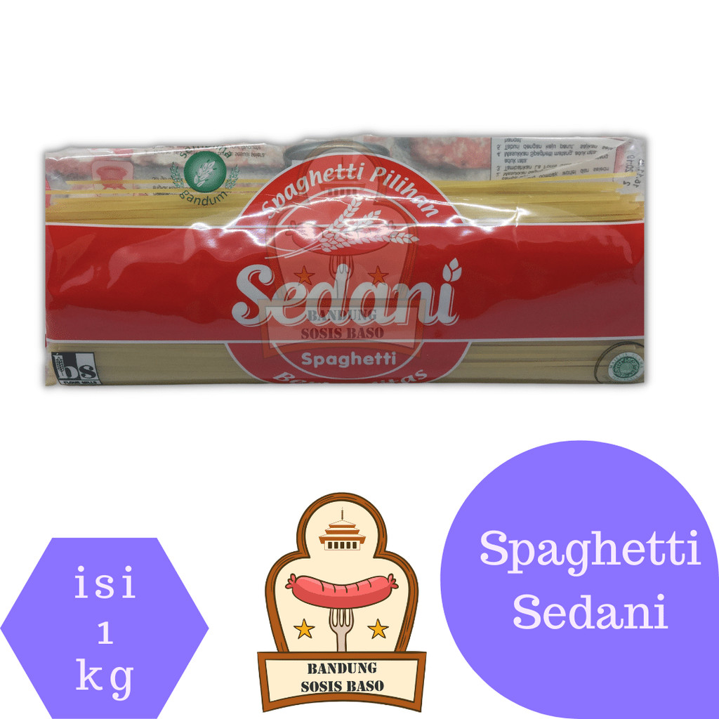 

Spaghetti Sendani 1kg - Pasta Kenyal & Tidak Mudah Patah, Kualitas Restoran