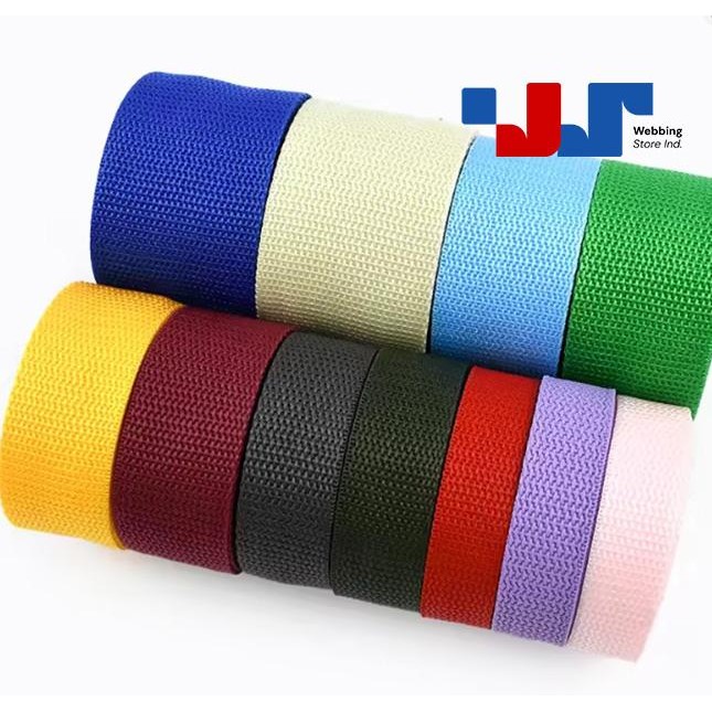 (1 ROLL) Webbing NYLON 2,5 CM - Tali Webbing 25 MM HIGH QUALITY
