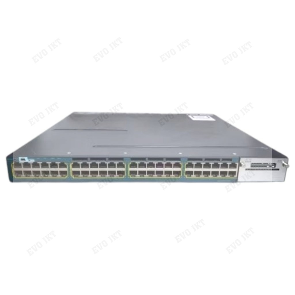 Switch WS-C3560X-48T-S Cisco 3560/3560X Gigabit Switch 48 Port Managed termurah