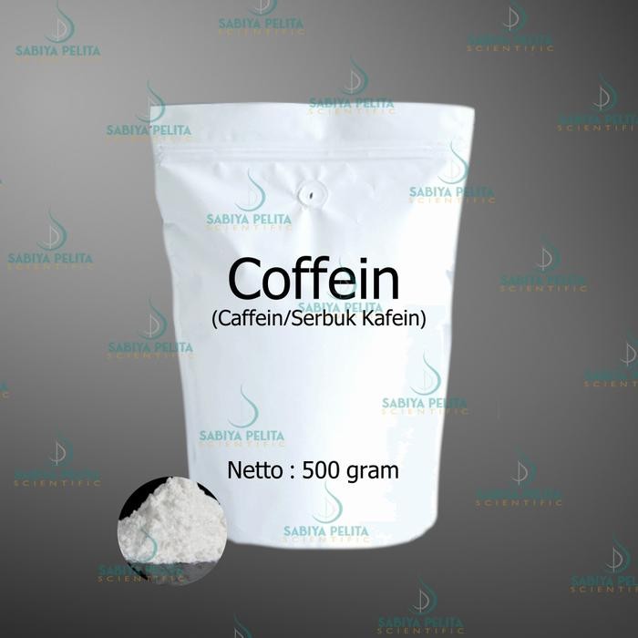 Coffein/Caffein/Serbuk Kafein kemasan - 500 gram
