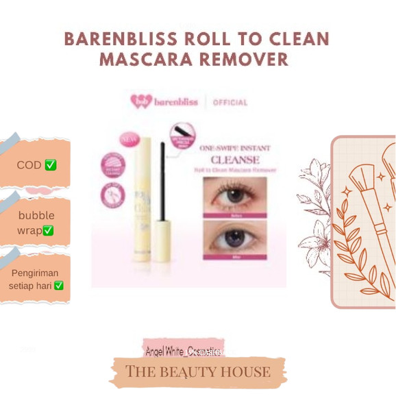 BARENBLISS ROLL TO CLEAN MASCARA REMOVER