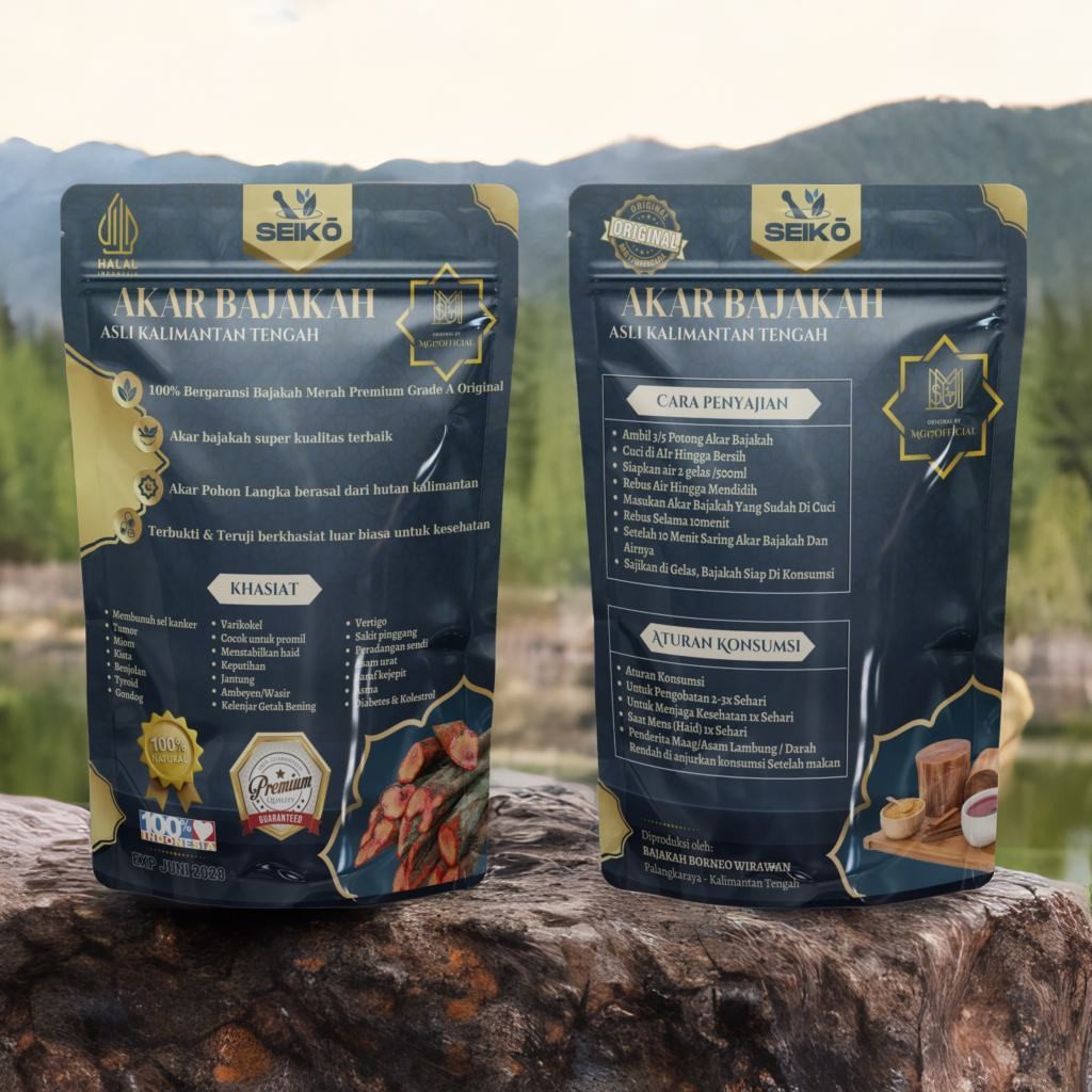Seiko Akar Bajakah Merah Super 1kg Tampala Borneo Grade A minuman alami khas kalimantan tengah