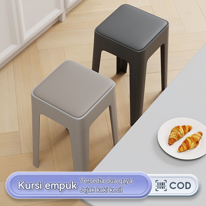 Kursi Empuk Kulit Hitam Kursi Makan Kursi Plastik Kursi Minimalis Kursi Plastik