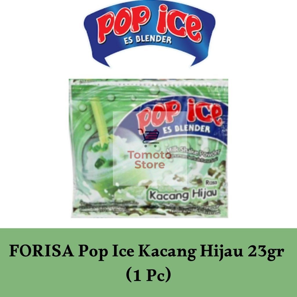 

✨ TOMOTOSTORE ✨ FORISA Pop Ice Blender Reguler 23 gr - Kacang Hijau