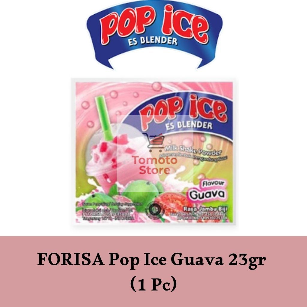 

✨ TOMOTOSTORE ✨ FORISA Pop Ice Blender Reguler 23 gr - Guava