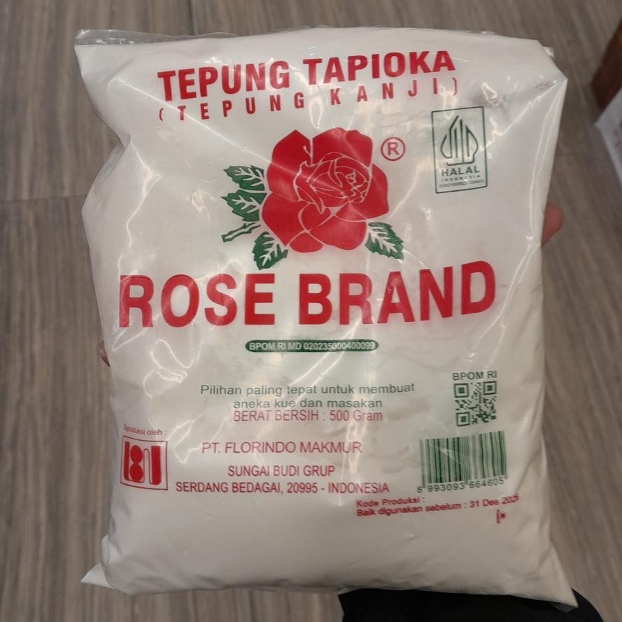 

Rose Brand Tepung Tapioka Tepung Kanji 500gr