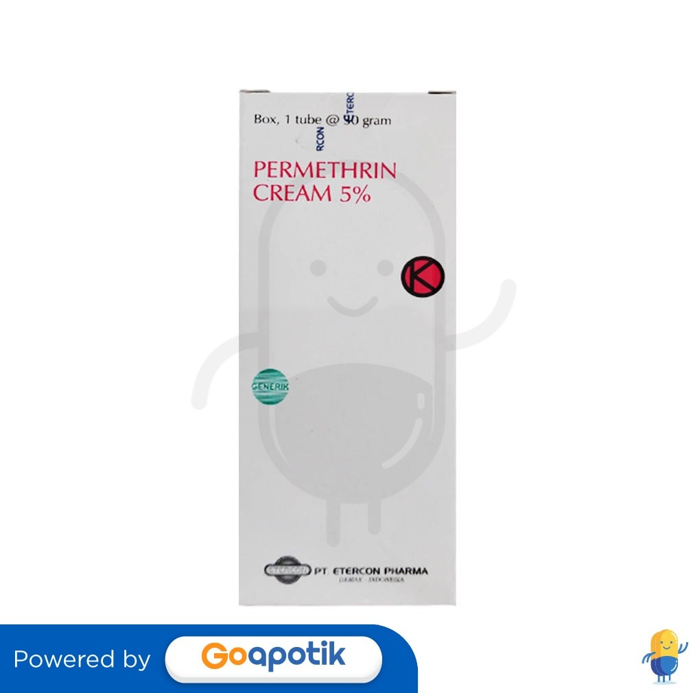 Permethrin Etercon 5% Cream 30 Gram Tube