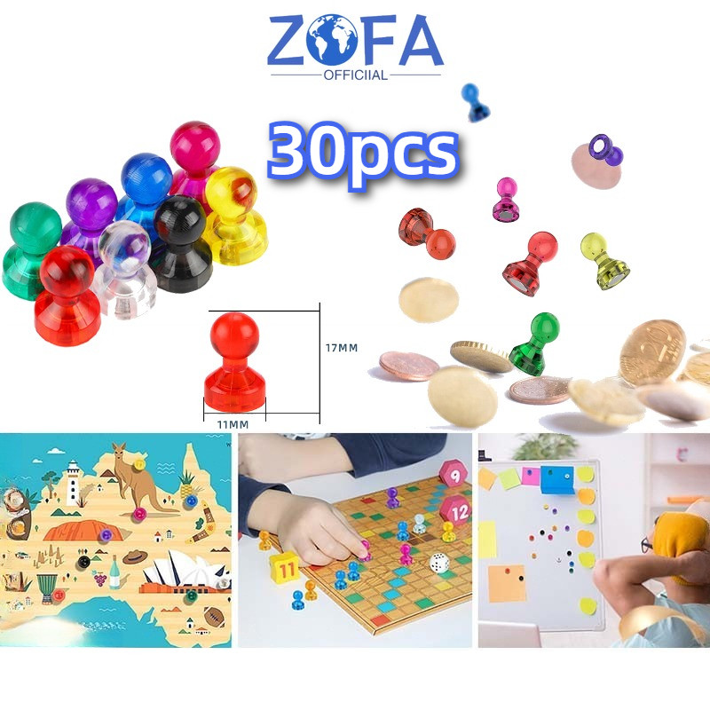 

30pcs Pin Magnet Neodynium Memo Kulkas Magnetic Papan Tulis Whiteboard Strong