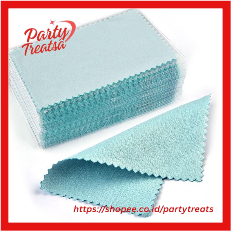 

10Pcs/pack Multi Size Silver Polishing Cloth Jewelry Cleaning Anti Tarnish Reusable Soft Wiping Cloth Keep Jewelry Shining Tools