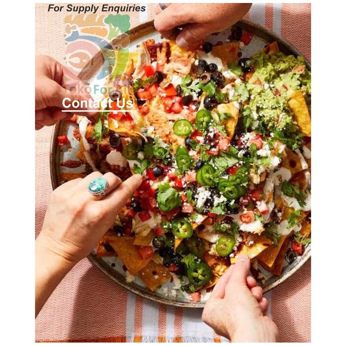 

Corn Tortilla Frozen Kulit Nachos, Grosir, Murah, 15cm +/- 20 pcs - 15cm