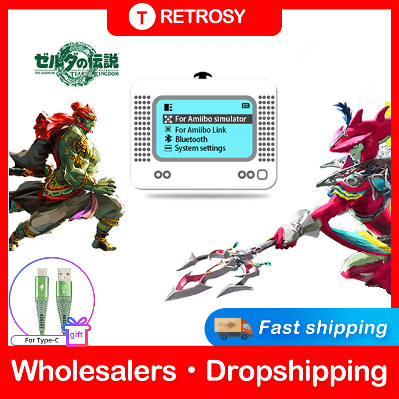 For Amiibo Pixl Emulator Simulator NFC Replacement Emulator Bluetooth-Compatible Game Emulator for S