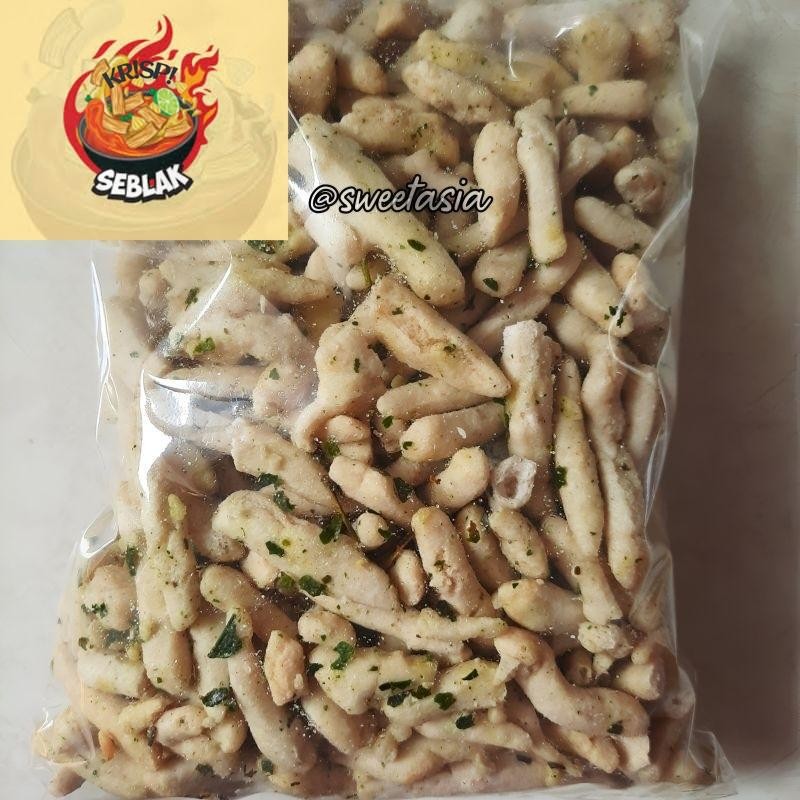 

Seblak krispi basreng daun jeruk - gurih, original, bikin nagih! Seblak