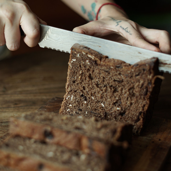 

Sourdough Milk Loaf - Chocolate and Oats