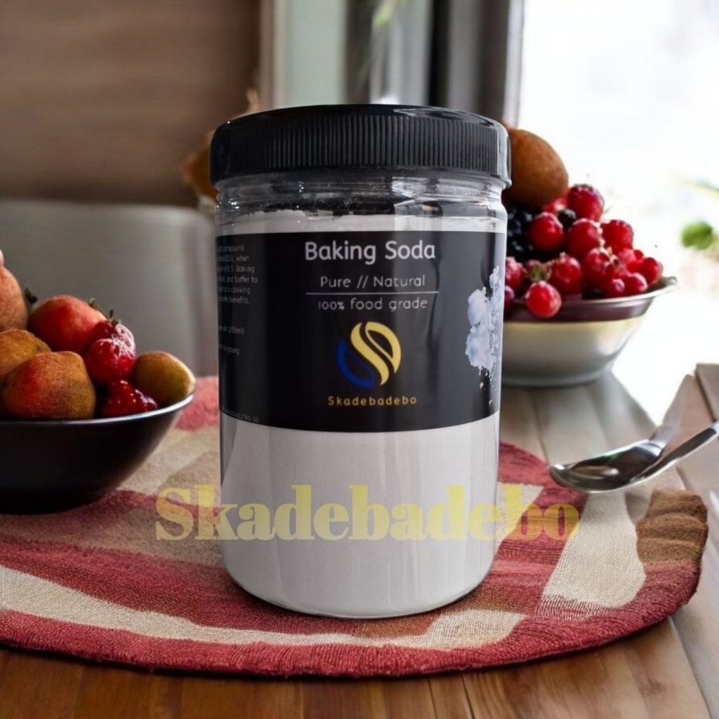 

BAKING SODA FOOD GRADE NATURAL 100% PURE BAKING SODA 700gr Kemasan Toples