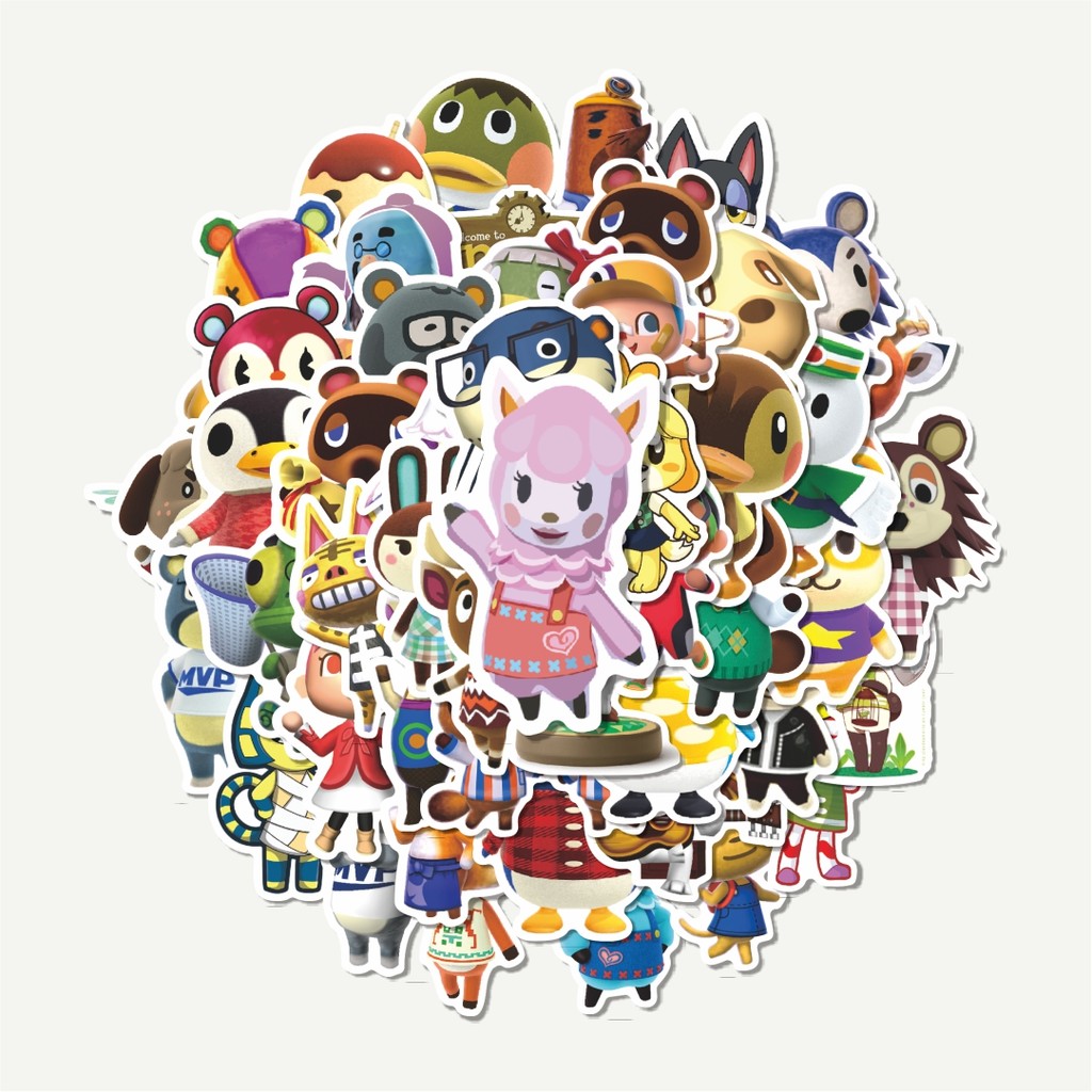 

Sticker Pack Stiker Game Animal Crossing Nintendo Char Mix 1| Sticker TUMBLR | Stiker LAPTOP KOPER HELM