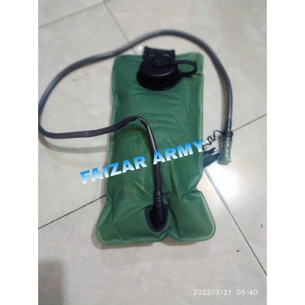 TAS KANTONG AIR WATER BLADER ASLI JATAH TNI/KANTONG AIR ASLI JATAH TNI/WATER BLADER ORI JATAH TNI