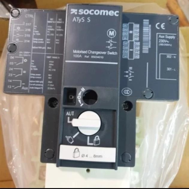 Atys Cos Socomec 4P 40A Motores 220Vac New Socomec Atys Original
