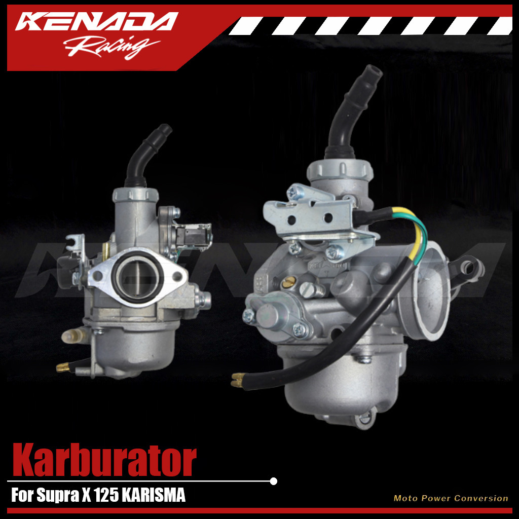 Karburator baru. Karburator ini cocok untuk SUPRA X 125 KARISMA KIRANA KHARISMA KPH WAVE 125.