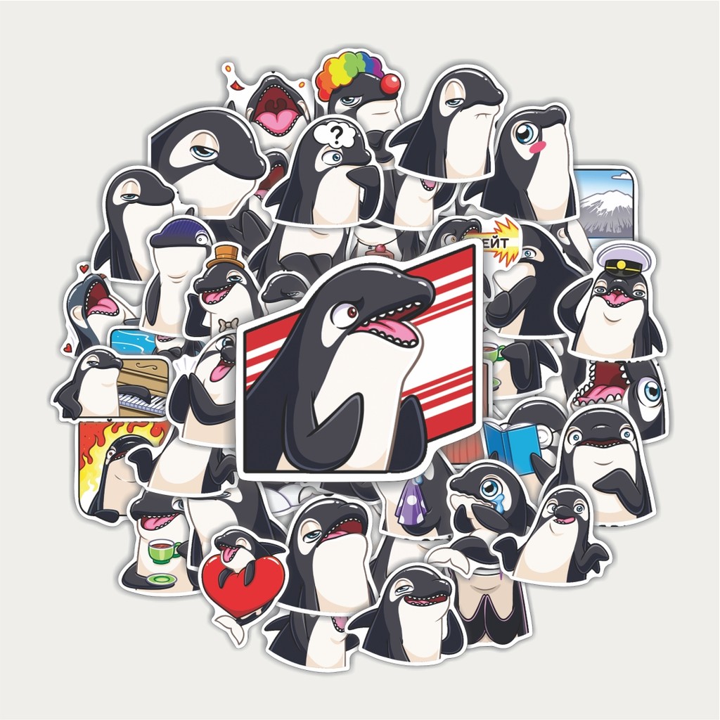 

Sticker Pack Stiker Hewan Penguin | Sticker TUMBLR | Stiker LAPTOP KOPER HELM