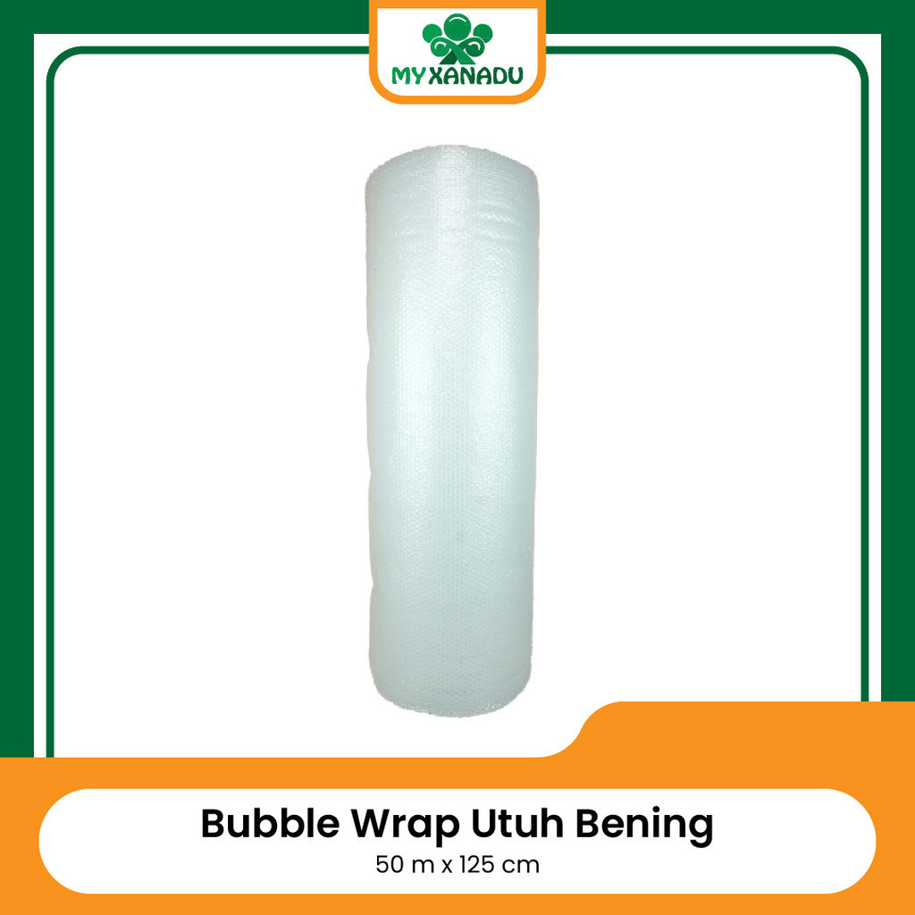 

Bubble Wrap Roll Plastik Ukuran 50m x 125cm - Bening