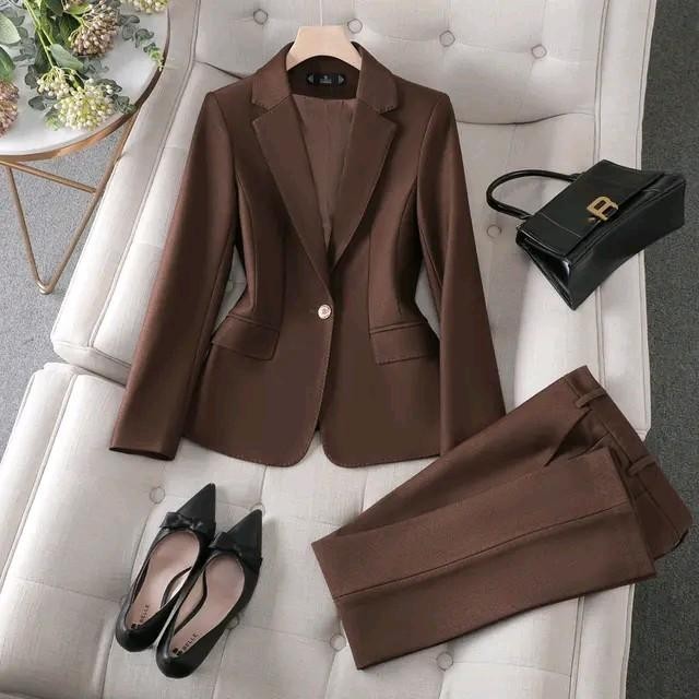 Setelan Baju Kantor Wanita Jas blazer Wanita Karir