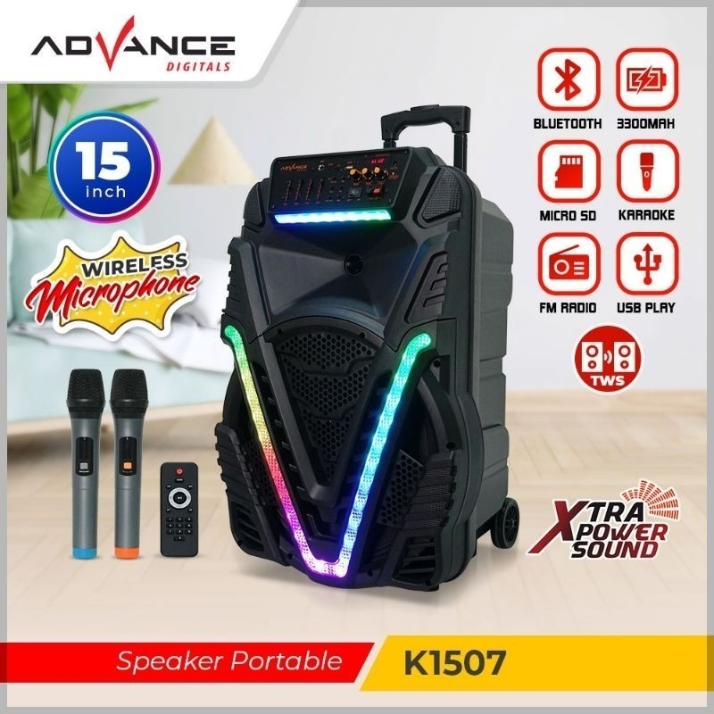 Speaker Portable 15 Inch / K1507 Advance