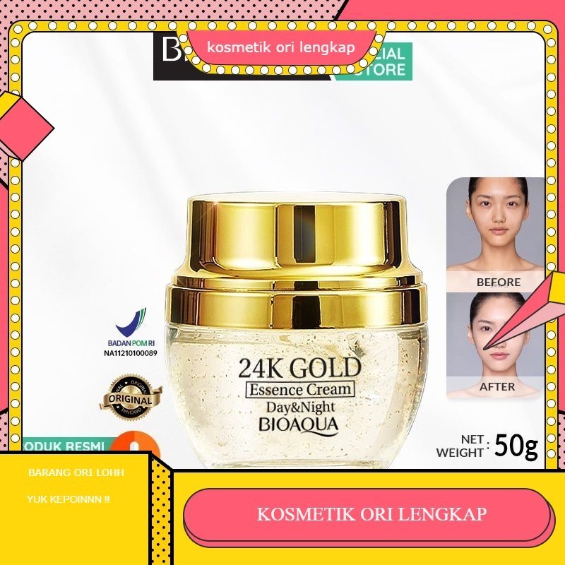 BIOAQUA 24K GOLD ESSENCE CREAM 