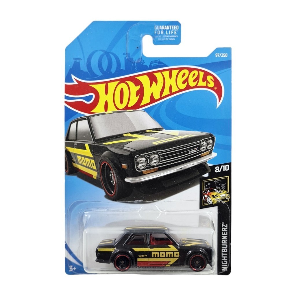Hot Wheels Datsun 510 Momo Hitam - XG3