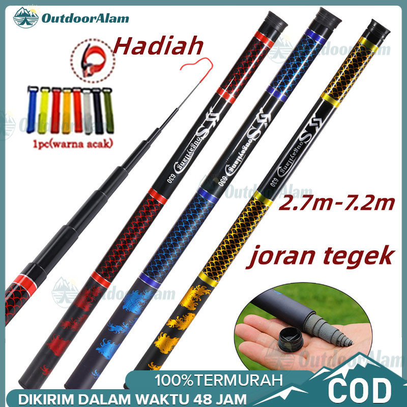 Joran Tegek Kagawa Batik 540 Carbon Medium hard Sougayilang Joran Pancing Fiber Karbon Penjualan Ter