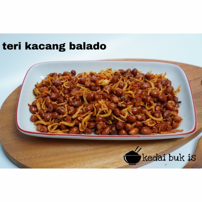 

teri kacang balado / teri medan kacang balado 200 gram