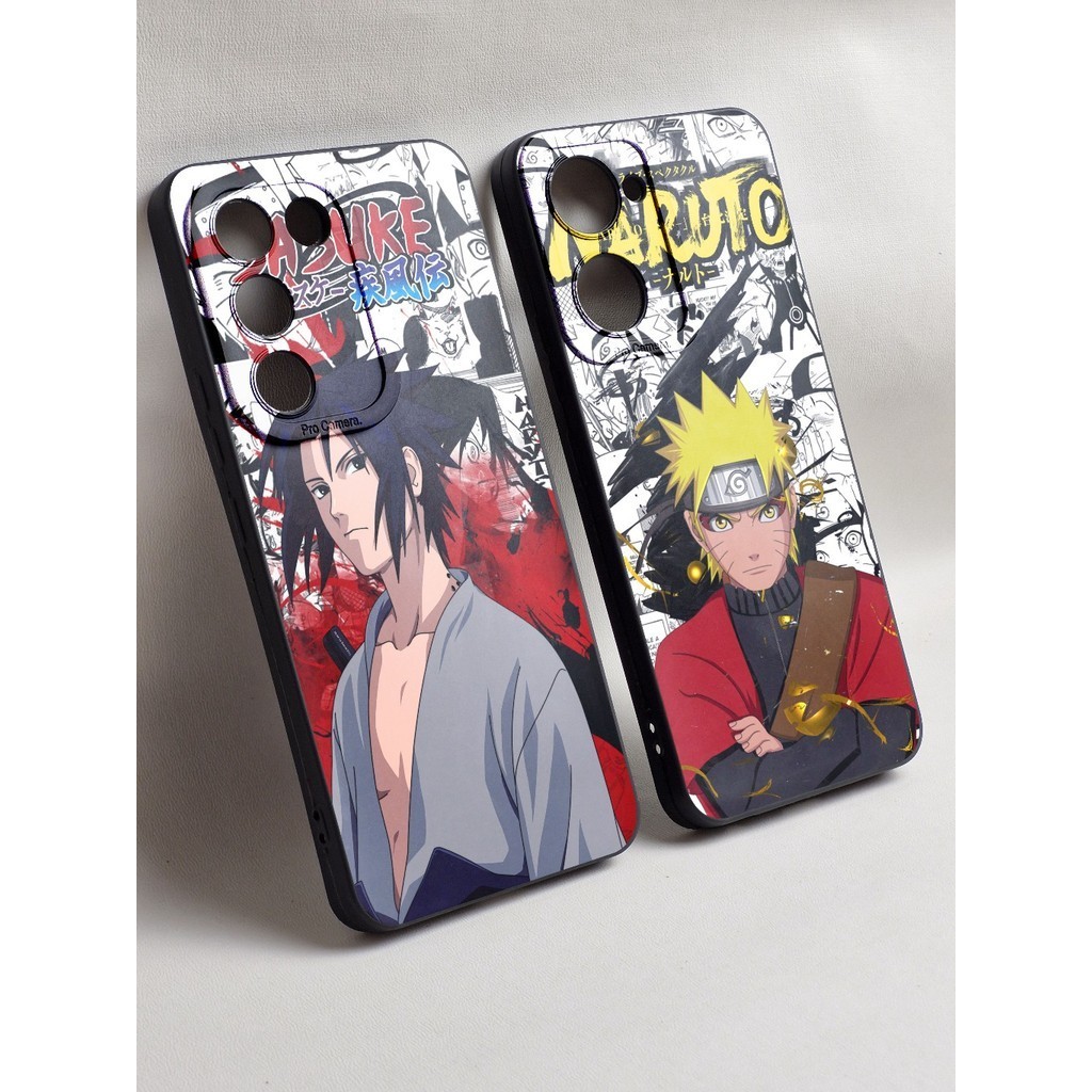 Soft Case Naruto Vivo Y18 Y03 Y100 Y17s Y35 Y36 Y16 Y22 Y27 Y02 V29e V25e Y30i Y50 Y91 Y95 Y12s Y20s