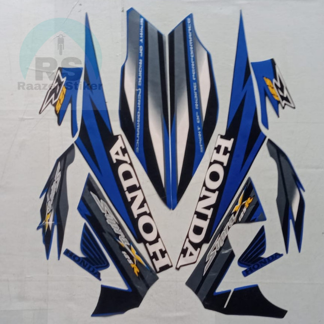 Stiker Striping Standar SUPRA X 125 R 2006 Lis Body SUPRA X 125 R 2006 Termurah