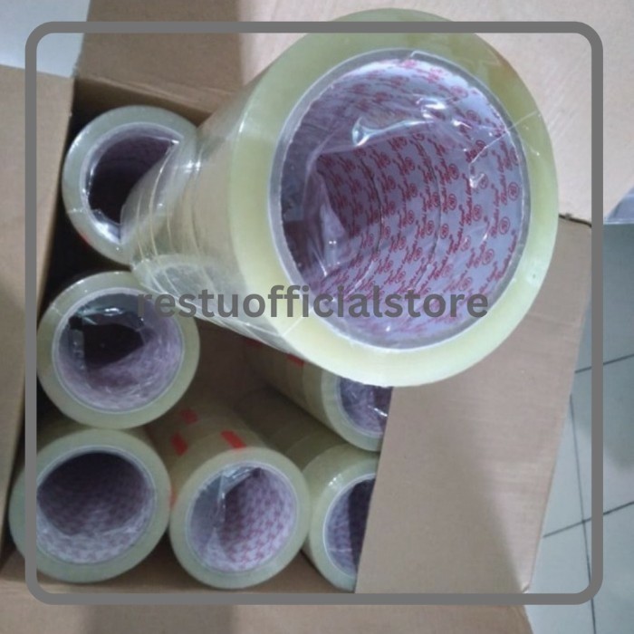 

HARGA PROMO Lakban BODHI TAPE 45mmx90Yard 72Pcs/Dus Khusus Gojek Grab - Bening