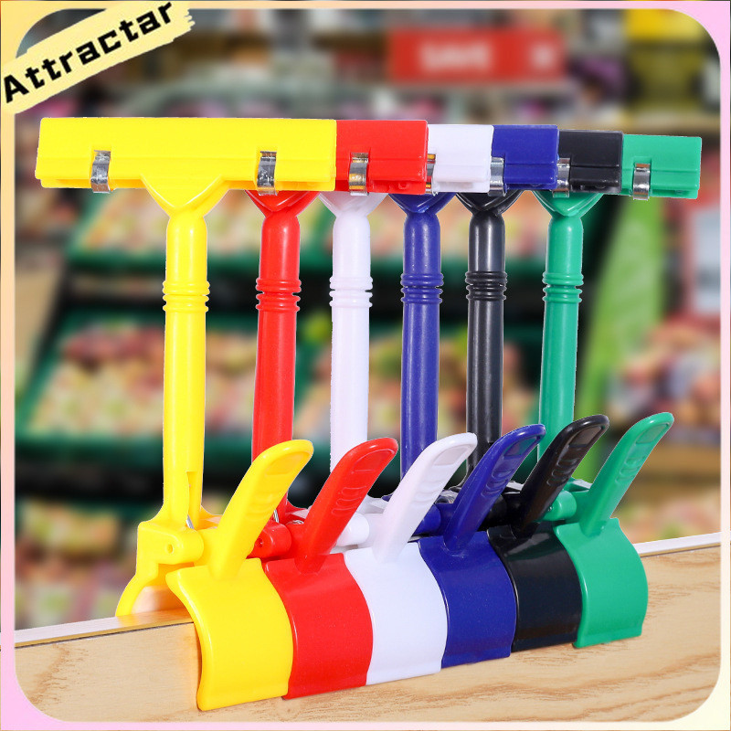 

Toko Daftar Harga Tanda Supermarket Tampilan Klip Pemegang Iklan Klip Plastik Dapat Diputar