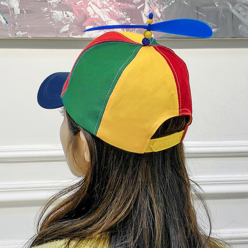 Owl Store - Topi Baling Baling Anak Dewasa Lucu Topi Helikopter Hat