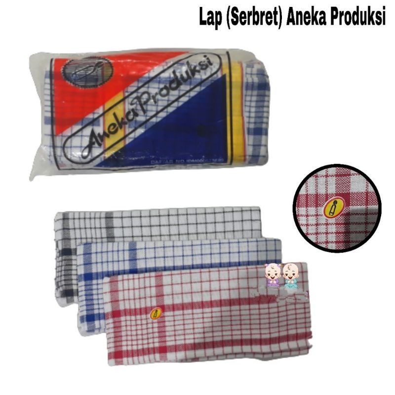 Serbet Gunting | kain lap meja cap gunting lusinan