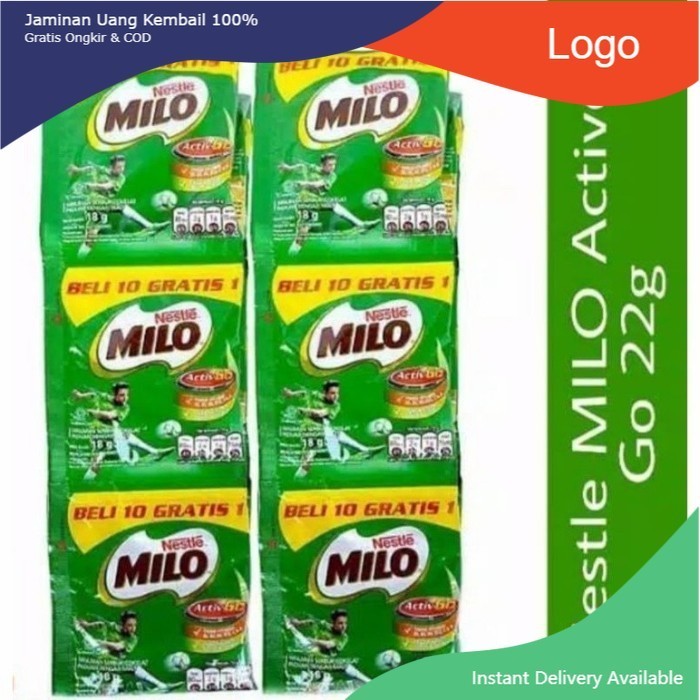 

Milo Sachet 22gr Renceng (11 Sachet) / milo renteng