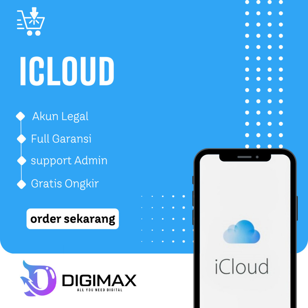 Icloud 50gb Premium 1 Tahun Murah Bergaransi